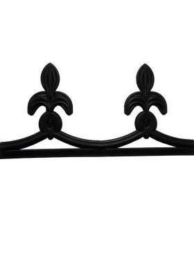 Victorian Fenster für Schwarz lackiert Opale und Jade Greenhouse Typ Sky my Garden-Jade 1180 und Saphir 1460 schwarz lackiert