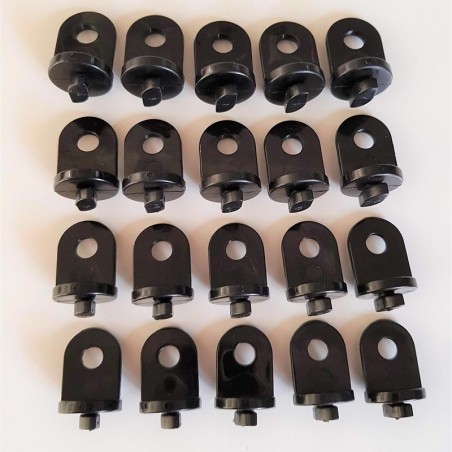 20 clips voor ophangingen