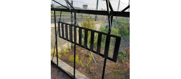 faltbarer aluminium lackiert schwarzer himmel mein gefalteter garten