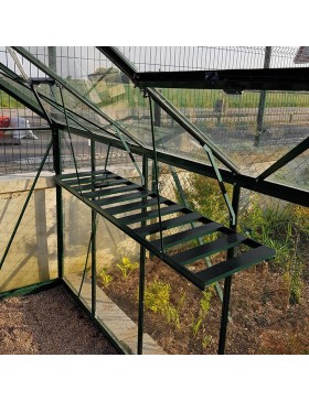 faltbarer aluminium lackiert schwarzer himmel mein garten