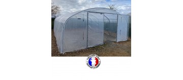 Tunnelkas 5 x 14 m met dubbele deur