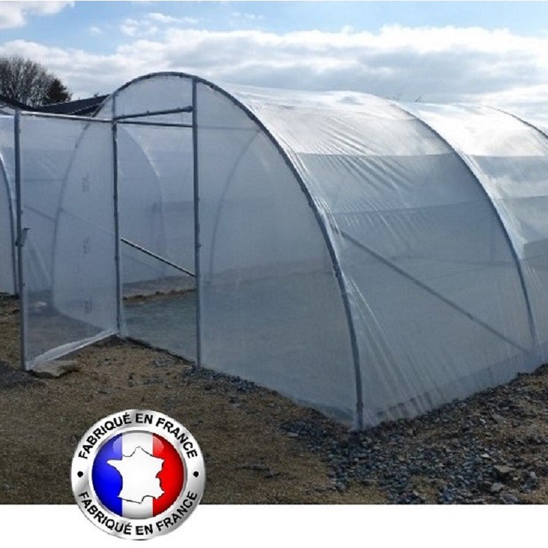 Tuinbouwkas 4,50 x 12 m met open deur