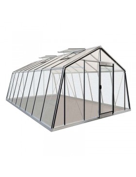 Kas van natuurlijk aluminium en S208 gehard aluminiumglas