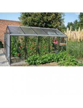 Kas van natuurlijk aluminium en gehard glas ACD R205H