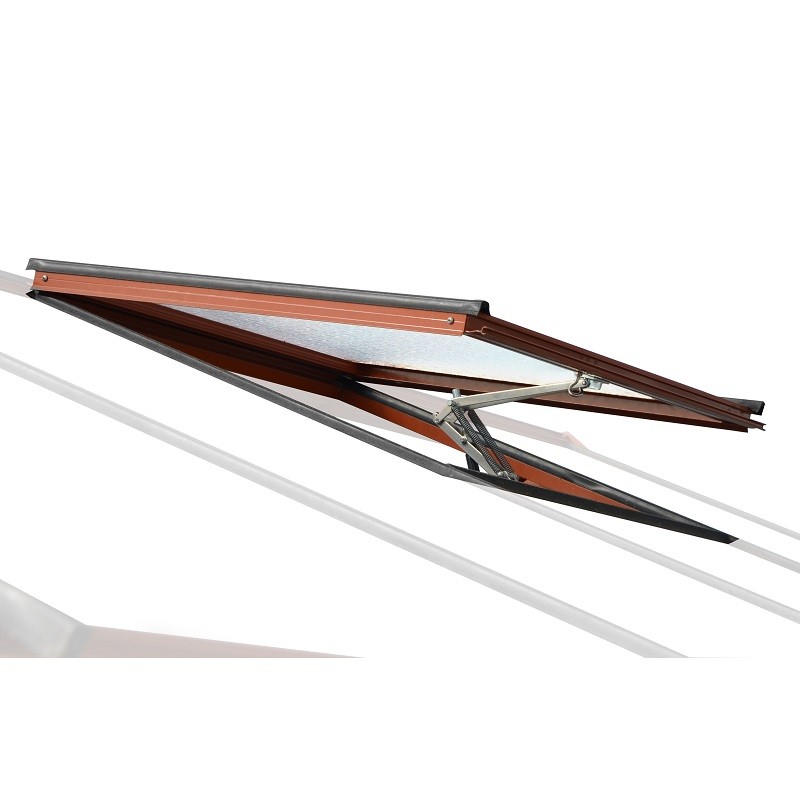 Extra dakraam voor ACD kas