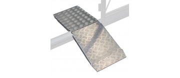 Kruiwagenoprijplaat, aluminium oprijplaat