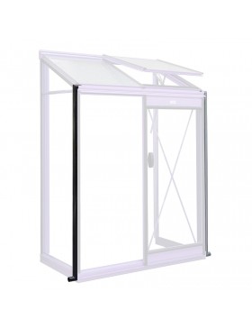 Set van 2 PVC regenwaterafvoerbuizen voor ACD kassen