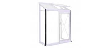 Set van 2 PVC regenwaterafvoerbuizen voor ACD kassen