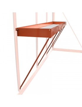 Kweektafel van aluminium en PVC voor ACD kassen