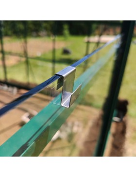 4mm glas- of polycarbonaat beglazingsclips