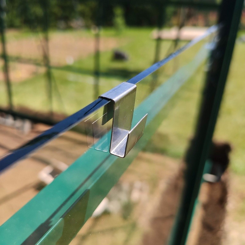 4mm glas- of polycarbonaat beglazingsclips