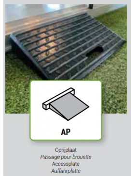 Toegang met kruiwagen