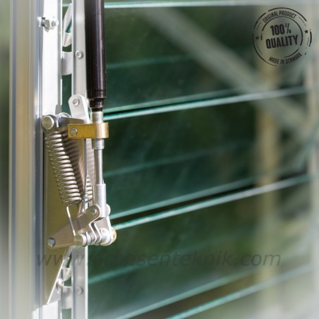 Automatische jaloezieopener voor Janssens kas