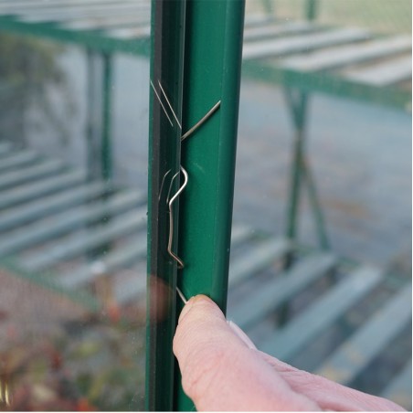 Positie 3: Installeer beglazingsclips