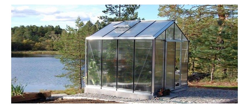 Cellulaire polycarbonaat tuinkassen - Hemels, mijn tuin!